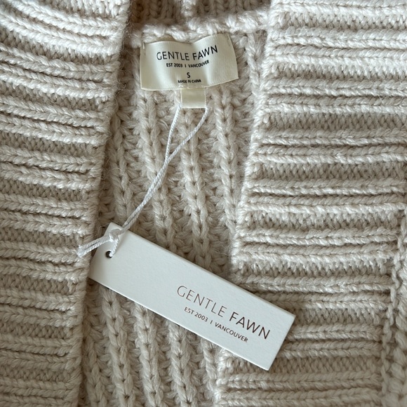 Gentle Fawn Lauren Sweater in Cream - Picture 6 of 8